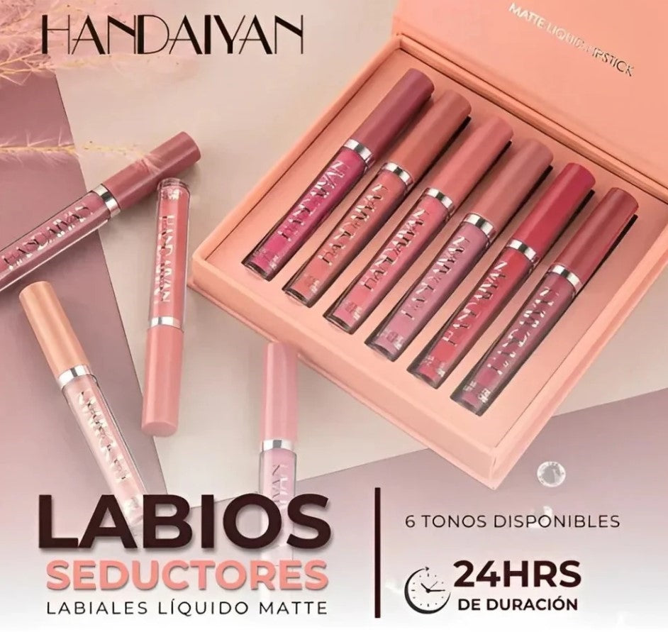 MattePower - Kit labiales larga duración