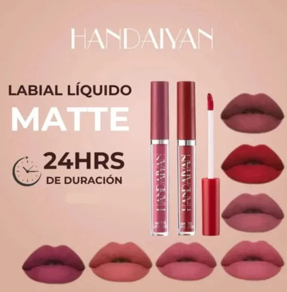 MattePower - Kit labiales larga duración