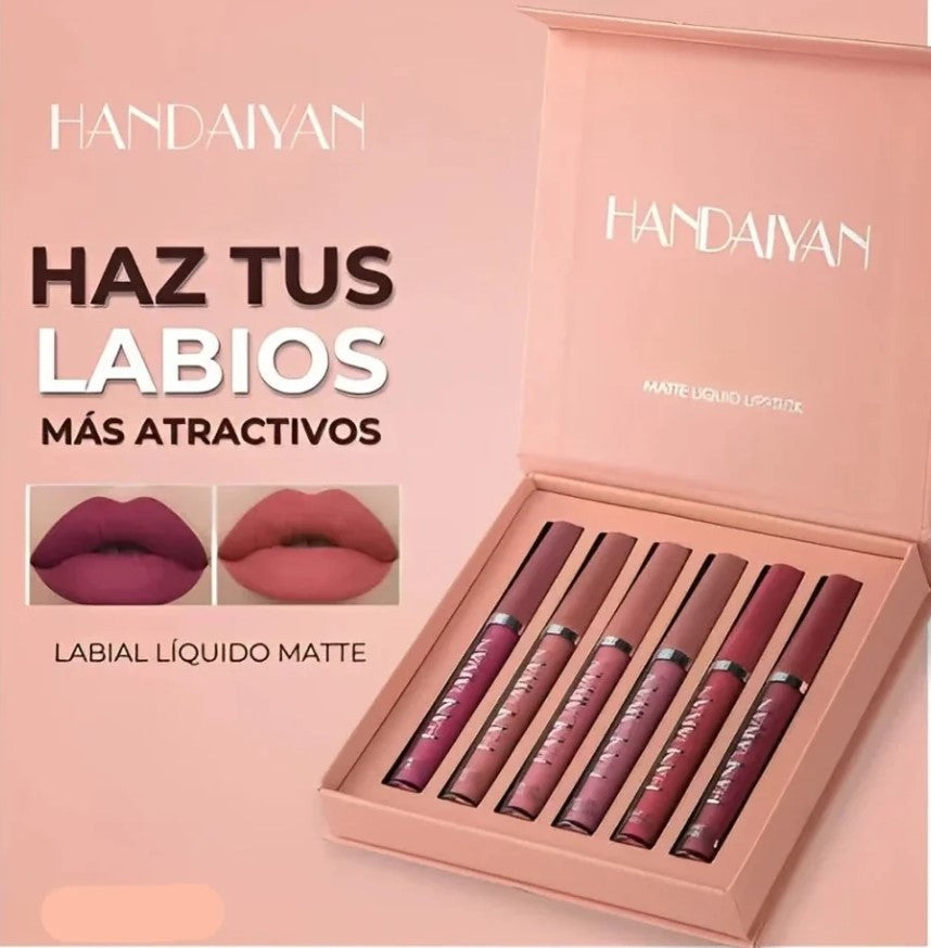 MattePower - Kit labiales larga duración