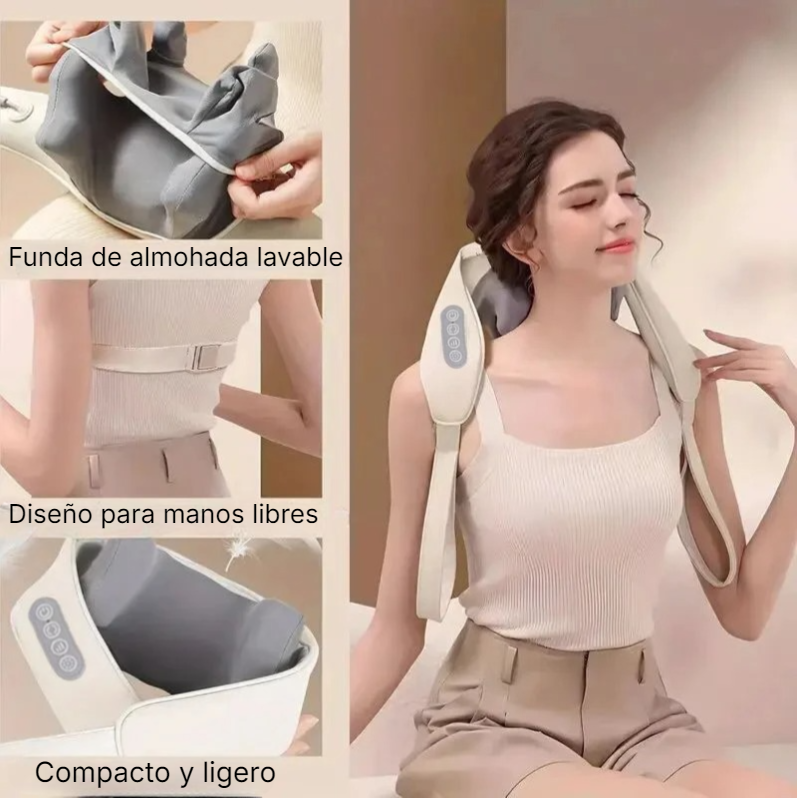 RelaxPro Max - Masajeador cervical recargable